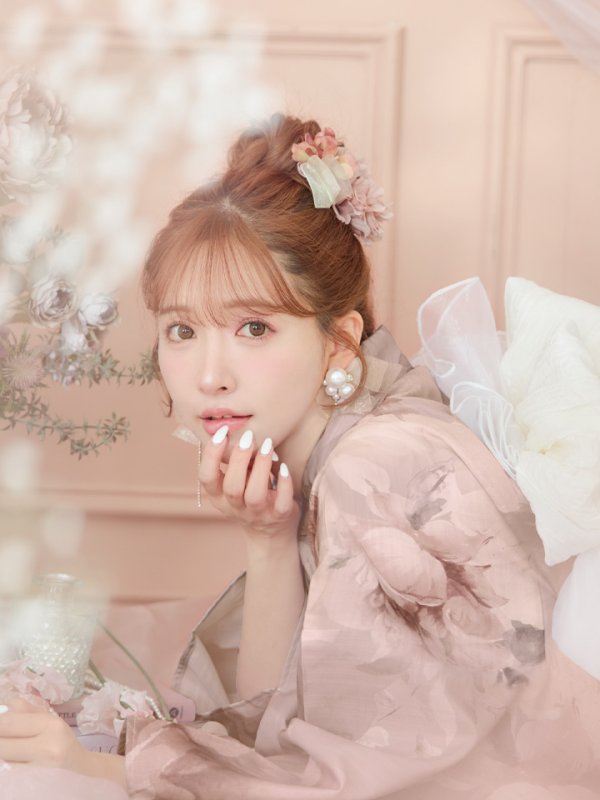 画像14: 【即日発送】アンティークフラワーピンク浴衣  【浴衣３点セット 浴衣/帯/下駄】[YMT]