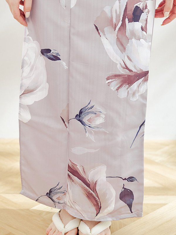 画像16: 【即日発送】【浴衣セール！】ロマンティックピオニー浴衣  【浴衣３点セット 浴衣/帯/下駄】[YMT]