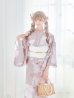 画像9: 【即日発送】くすみピンクブロッサム浴衣  【浴衣３点セット 浴衣/帯/下駄】[YMT]