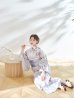 画像13: 【即日発送！】アイシーリリーフラワー浴衣 OBI-g-500-kj-8-GY / HIMO-900-yn-4-GYxGY / HEKO-800-sb-5-W / YA-953-kn-BL / GETA-01-kj-3-IV[YMT]
