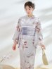 画像7: 【即日発送！】アイシーリリーフラワー浴衣 OBI-g-500-kj-8-GY / HIMO-900-yn-4-GYxGY / HEKO-800-sb-5-W / YA-953-kn-BL / GETA-01-kj-3-IV[YMT]