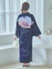 画像16: 【即日発送！】ネイビー夜空浴衣  【浴衣３点セット 浴衣/帯/下駄】[YMT]