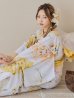 画像14: 【即日発送】アンニュイイエローフラワー浴衣  【浴衣３点セット 浴衣/帯/下駄】OBI-g-500-kj-5-MUS / HIMO-902-kj-2-MUS / HEKO-800-sb-5-W / YA-577-kj-W / GETA-01-kj-3-IV /  [YMT]