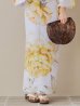 画像22: 【即日発送】アンニュイイエローフラワー浴衣  【浴衣３点セット 浴衣/帯/下駄】OBI-g-500-kj-5-MUS / HIMO-902-kj-2-MUS / HEKO-800-sb-5-W / YA-577-kj-W / GETA-01-kj-3-IV /  [YMT]
