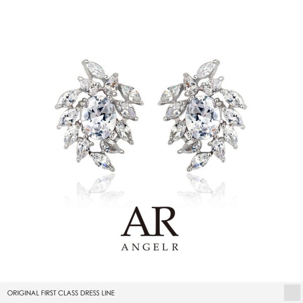 画像3: 【アクセサリー:ピアス】【Angel R】リーフモチーフ/シルバー/ピアス シルバー【OF02C-U】