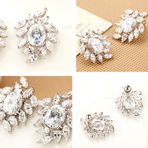 画像6: 【アクセサリー:ピアス】【Angel R】リーフモチーフ/シルバー/ピアス シルバー【OF02C-U】