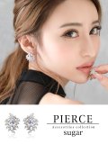 【アクセサリー：ピアス】【Angel R】リーフモチーフ/シルバー/ピアス シルバー【OF02C-U】