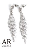 【アクセサリー：ピアス】【Angel R/エンジェルアール】シェイクストーンピアス/ シルバー/ ピアス【OF02】