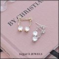 【アクセサリー：ピアス】ビジューストーンピアス【Fサイズ/2カラー】[OF08] 