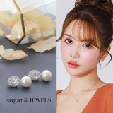 【アクセサリー：ピアス】ドロップパールピアス【1カラー】[OF02] 