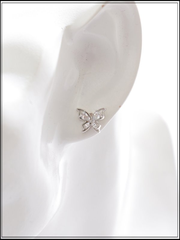 画像4: 【ピアス】バタフライビジューピアス【Fサイズ/1カラー】[OF02] 