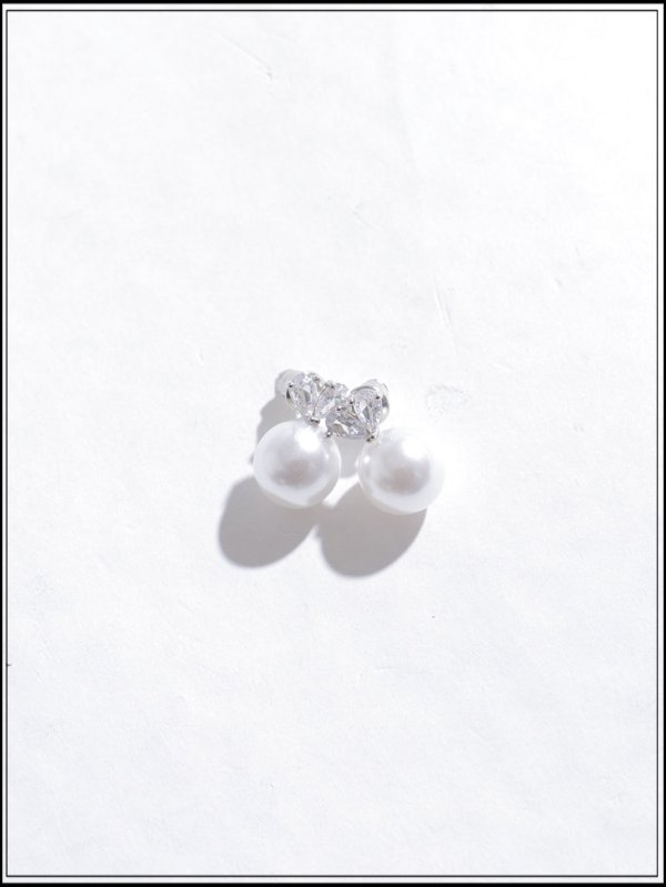 画像2: 【ピアス】ビジューパールピアス【Fサイズ/1カラー】[OF02] 【SB】