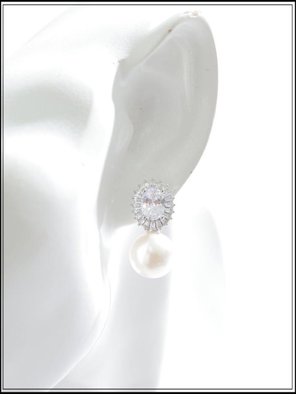 画像2: 【ピアス】ビジューパールピアス【Fサイズ/1カラー】[OF02] 【YN】