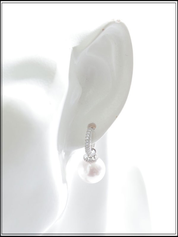 画像2: 【ピアス】ビジューリングパールピアス【Fサイズ/1カラー】[OF02] 【YN】