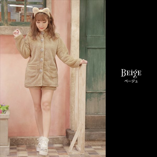 画像3: 【即日発送】さくりなちゃんコラボふわもこベア【ハロウィンコスプレ4点セット】【Fサイズ/2カラー】[HC02]