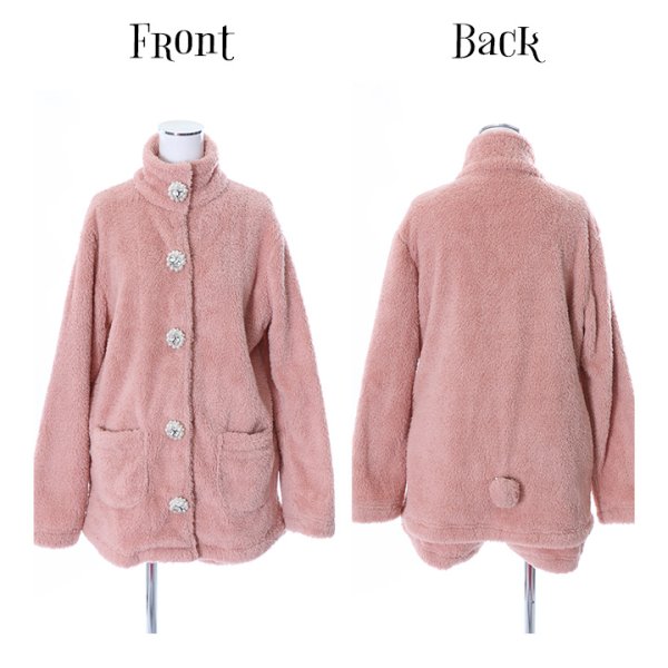 画像9: 【即日発送】さくりなちゃんコラボふわもこベア【ハロウィンコスプレ4点セット】【Fサイズ/2カラー】[HC02]