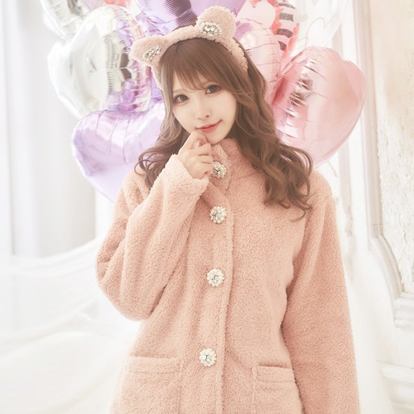 画像8: 【即日発送】さくりなちゃんコラボふわもこベア【ハロウィンコスプレ4点セット】【Fサイズ/2カラー】[HC03]