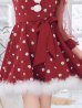 画像7: 【即日発送！】【サンタコス 4点セット】【XS-XLサイズ/1カラー】チュールロングスリーブハイネックサンタ[YMT]