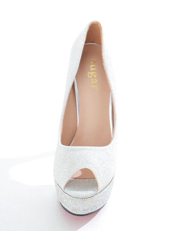 画像6: オーロラビジューグリッターサンダル【35-39サイズ/1カラー】[OF02] 【YN】