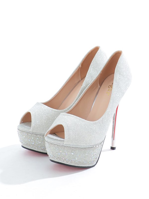 画像7: オーロラビジューグリッターサンダル【35-39サイズ/1カラー】[OF02] 【YN】