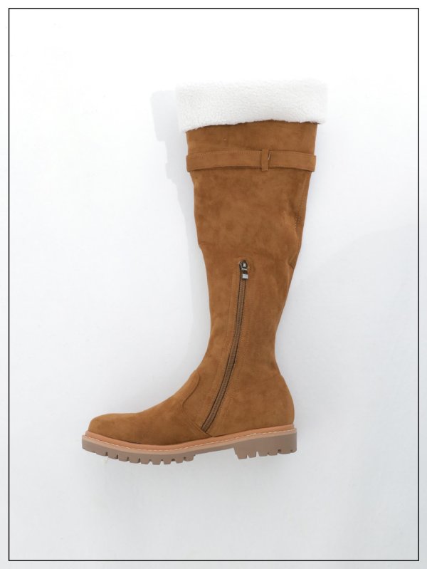 画像6: ベルトボアロングブーツ【37-39サイズ/2カラー】[OF02] 【YN】