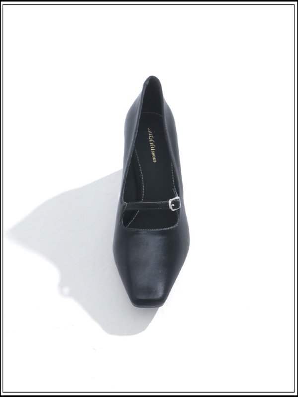 画像4: 【パンプス】スクエアトゥパンプス【36-38サイズ/2カラー】[OF02] 【YN】