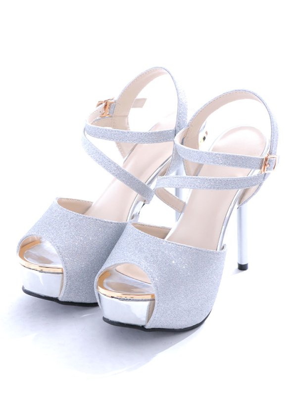 画像3: ストラップラメサンダル【サイズ/2カラー】[OF02]