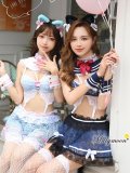【即日発送】キャットセーラー《ハロウィンコスプレ7点セット》【Dreamy Doll/ドリーミードール】【フリーサイズ/2カラー】[HC03]