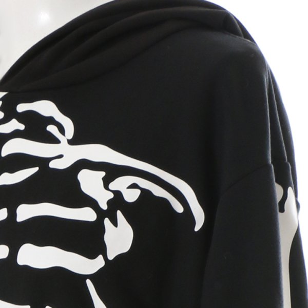 画像10: 【値下げ！】スカルプリントパーカーコスプレ【ハロウィン】【S-XLサイズ/2カラー】(7108sockSB B-W) [HC03]