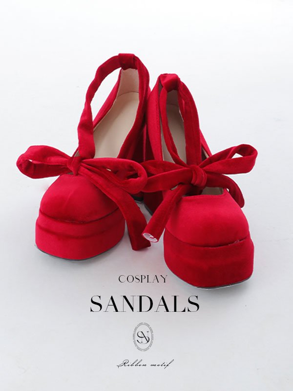 画像4: 【即日発送】1color/ 10cmヒール/ リボンモチーフ/ ハイヒール / パンプス/厚底 [OF03]