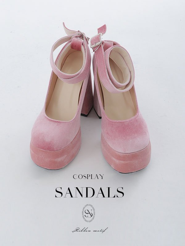 画像4: 【即日発送】1color/ 10cmヒール/ リボンモチーフ/ ハイヒール / パンプス/厚底 [OF03]