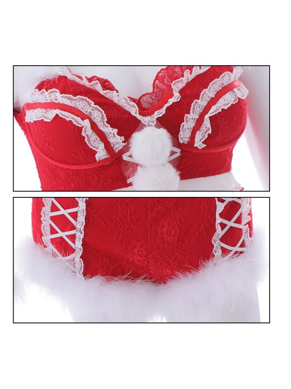 画像16: 【ノベルティ対象】即日発送!セットアップバニーサンタ【sugar nine サンタコス 8点セット】【S-Lサイズ/2カラー】[YMT]