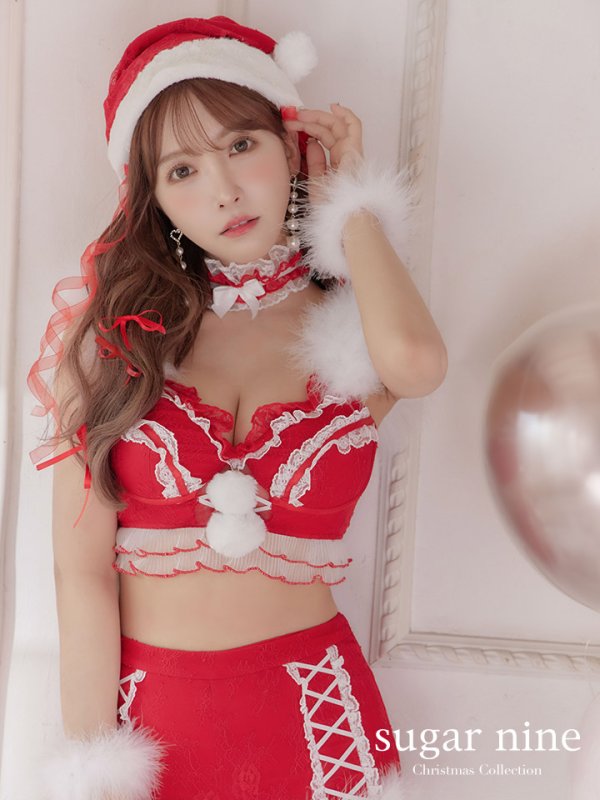 画像4: 【ノベルティ対象】即日発送!セットアップバニーサンタ【sugar nine サンタコス 8点セット】【S-Lサイズ/2カラー】[YMT]