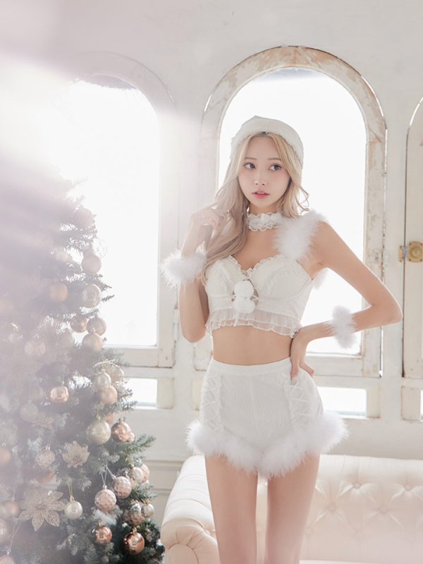 画像12: 【ノベルティ対象】即日発送!セットアップバニーサンタ【sugar nine サンタコス 8点セット】【S-Lサイズ/2カラー】[YMT]