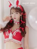 即日発送!セットアップバニーサンタ【sugar nine サンタコス 8点セット】【S-Lサイズ/2カラー】[YMT]