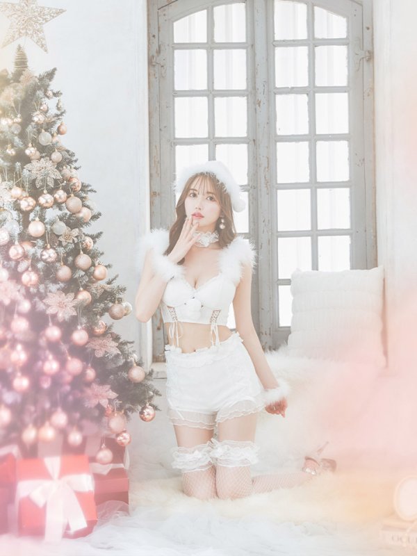 画像14: 【サンタセール！】【sugar nine×マリームーンコラボ】【S-Mサイズ/3カラー】セットアップレースサンタコスプレ[YMT]