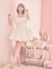 画像4: 【サンタセール！】【sugar nine サンタコス 5点セット】【XS〜Lサイズ/1カラー】オーロラスパンコールベアトップフレアサンタコスプレ(5578SB)[YMT]