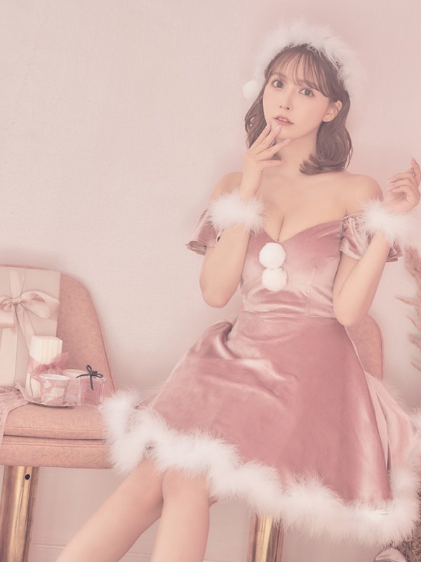 画像15: 【ノベルティ対象】【即日発送】【sugar nine サンタコス 5点セット】【S-XLサイズ/3カラー】ポンチョ付きフレアサンタコスプレ[YMT]