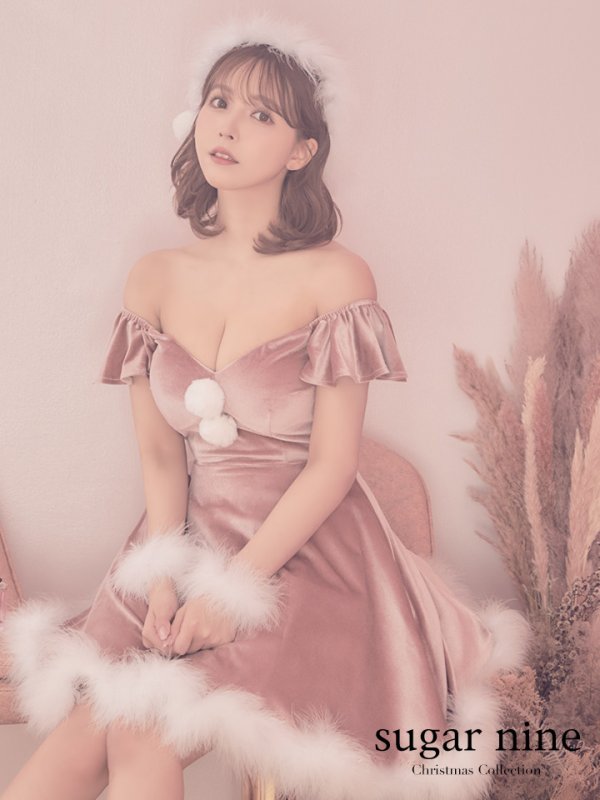 画像6: 【ノベルティ対象】【即日発送】【sugar nine サンタコス 5点セット】【S-XLサイズ/3カラー】ポンチョ付きフレアサンタコスプレ[YMT]