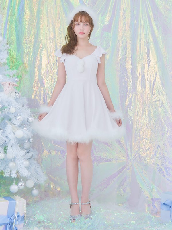 画像29: 【ノベルティ対象】【即日発送】【sugar nine サンタコス 5点セット】【S-XLサイズ/3カラー】ポンチョ付きフレアサンタコスプレ[YMT]