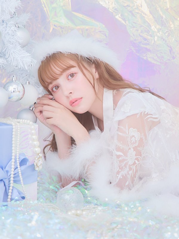 画像13: 【即日発送】　【サンタコス 5点セット】【S-XLサイズ/3カラー】ポンチョ付きフレアサンタコスプレ[OF04]