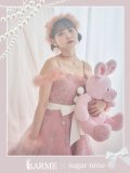 【サンタセール！】ファーショルダー/ スパンコール刺繍フレアサンタ【sugar nine サンタコス 5点セット】【S-XLサイズ/2カラー】[YMT]