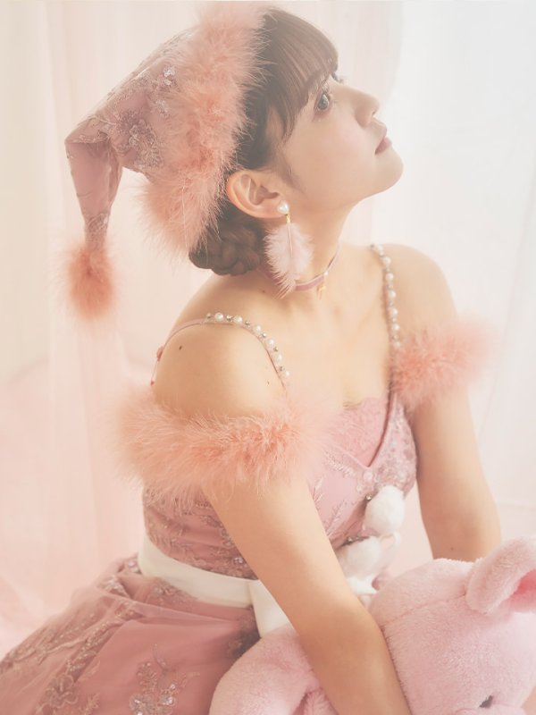 画像5: 【サンタセール！】ファーショルダー/ スパンコール刺繍フレアサンタ【sugar nine サンタコス 5点セット】【S-XLサイズ/2カラー】[YMT]