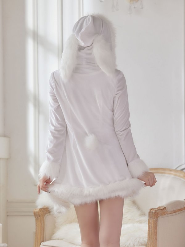 画像9: 【サンタセール！】フードバニーセクシーセットアップサンタ【sugar nine サンタコス 7点セット】【S-Mサイズ/2カラー】[YMT]