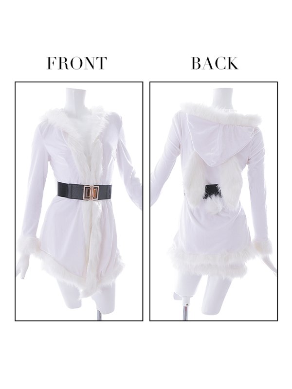 画像21: 【サンタセール！】フードバニーセクシーセットアップサンタ【sugar nine サンタコス 7点セット】【S-Mサイズ/2カラー】[YMT]