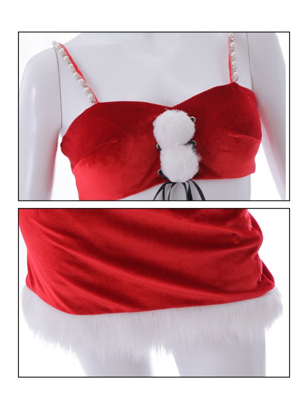 画像26: 【サンタセール！】フードバニーセクシーセットアップサンタ【sugar nine サンタコス 7点セット】【S-Mサイズ/2カラー】[YMT]