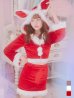 画像2: 【即日発送！】【サンタコス 4点セット】【S-Lサイズ/3カラー】セットアップバニーサンタコスプレ[OF04] (2)