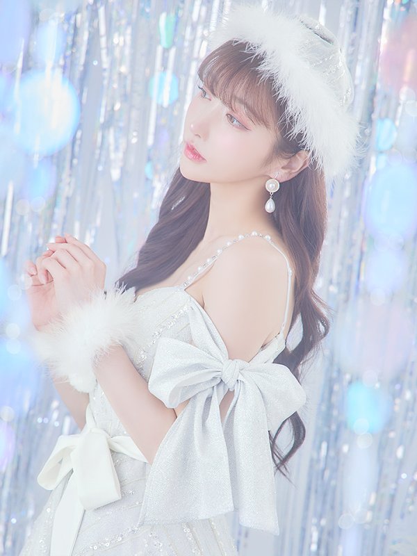 画像14: 【ノベルティ対象】【サンタセール！】【サンタコス 5点セット】【S-Lサイズ/1カラー】スパンコールフレアサンタコスプレ[YMT]