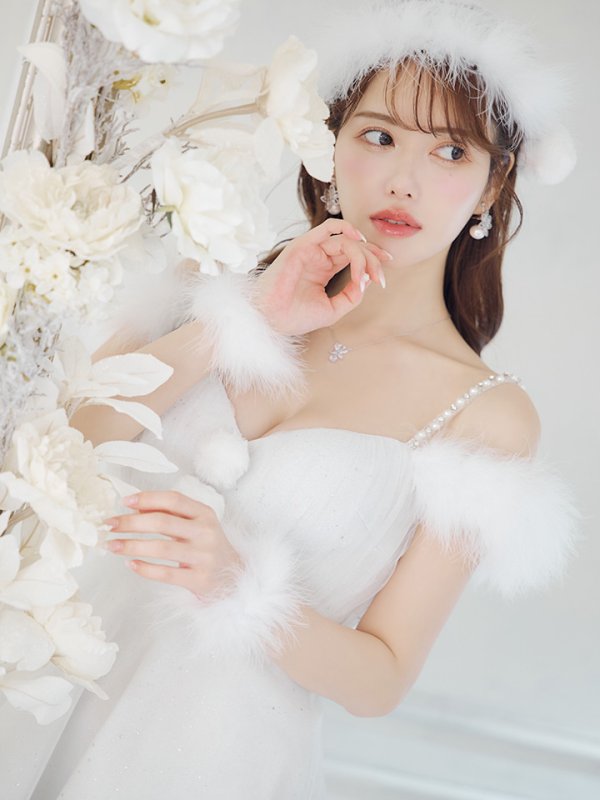 画像11: 【ノベルティ対象】【即日発送！】【S-Lサイズ/3カラー】フレアチュールサンタコスプレ[YMT]