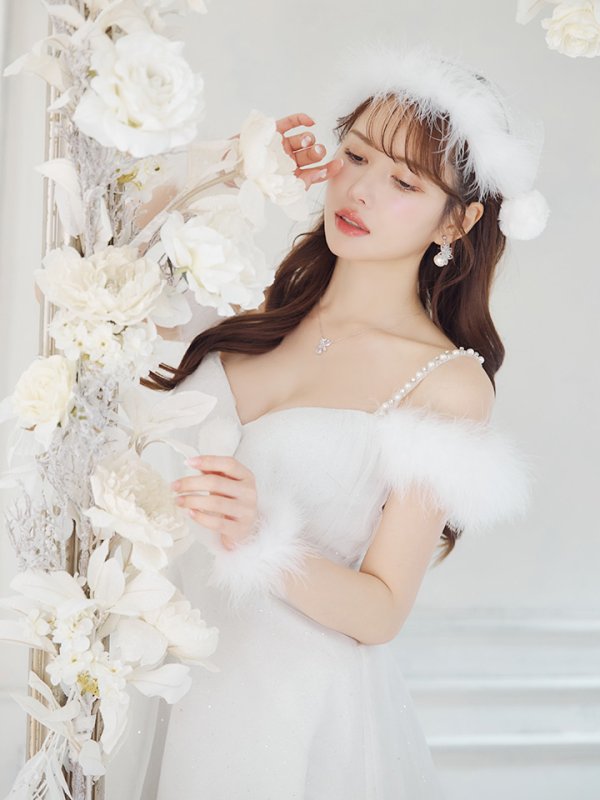 画像13: 【ノベルティ対象】【即日発送！】【S-Lサイズ/3カラー】フレアチュールサンタコスプレ[YMT]